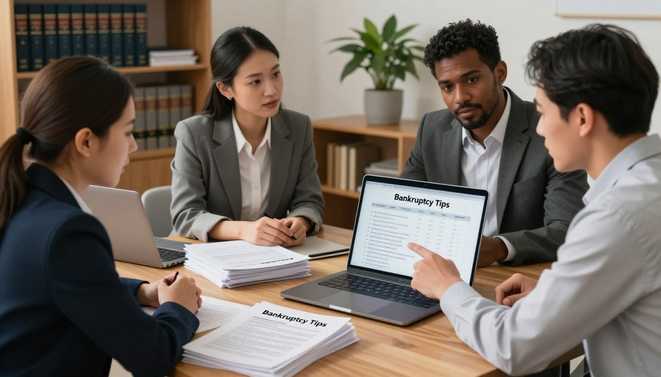 how to file for bankruptcy safely